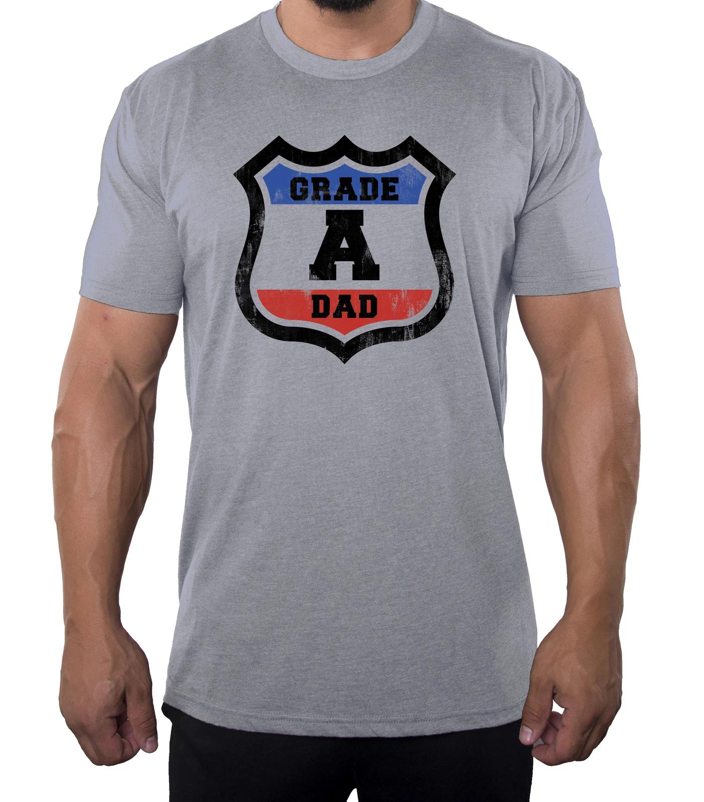 Grade A Dad Men s T-Shirt, Best Dad T-Shirt, Fathers Day T-Shirt for Dad S