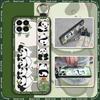 Soft case Silicone Phone Case For Samsung Galaxy M33 5G Global/SM-M336B/DS/Jump2 Cartoon Protective Lanyard Wristband