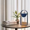 Lampe de table - NETTLIFE - Modèle Moderne - Sans fil (batterie) - Bleu - LED 3000K dimmable