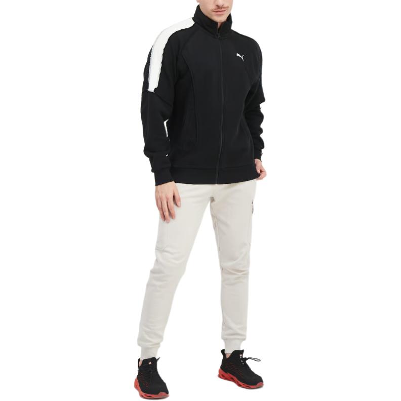 PUMA X ATTEMPT Jackets Men's Black Stand Collar Moderate Other 598258-01