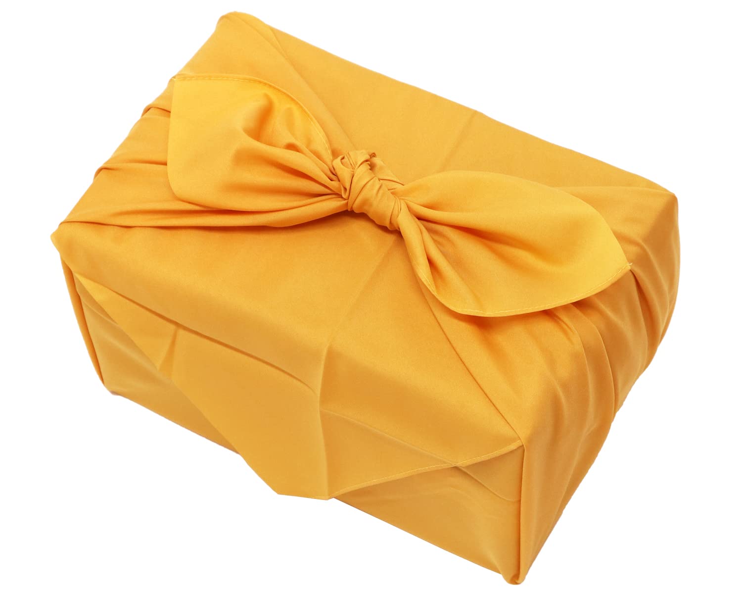 

Plain Large Furoshiki Three Width Polyester Made in Japan Yellow 100 x 100cm