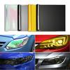 1/2xLight Black Film Tint Vinyl Wrap Sheet for Headlight Backup Light Tail Light