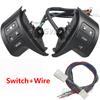 Car Steering Wheel Control Button Switch with Wire For Toyota Corolla ZRE150L ZRE151L ZRE152L 2007-2009 84250-02200 8425002200