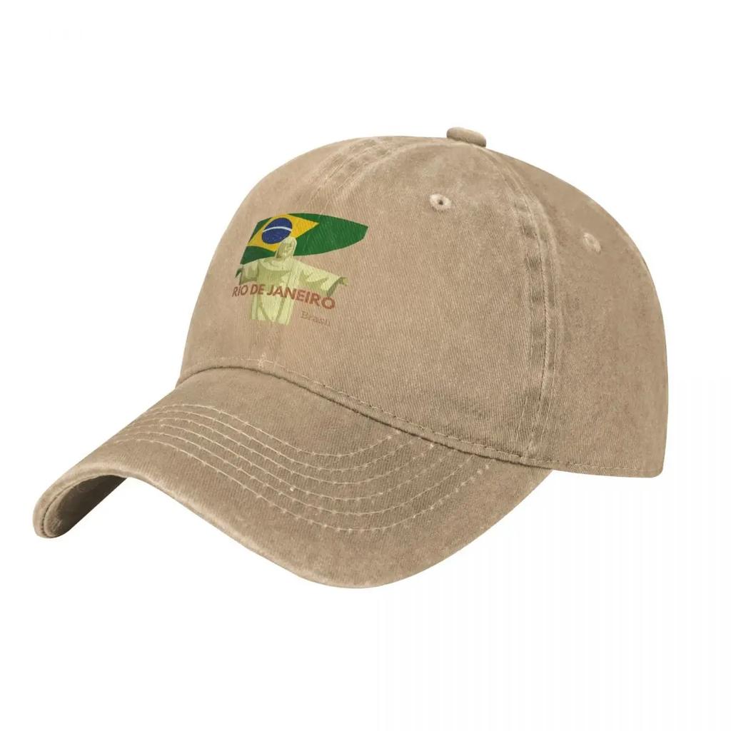Rio de Janeiro Brasil Baseball Cap Luxury Brand Winter hat Brand Unisex cap Golf Cap Unisexs Hats Womens