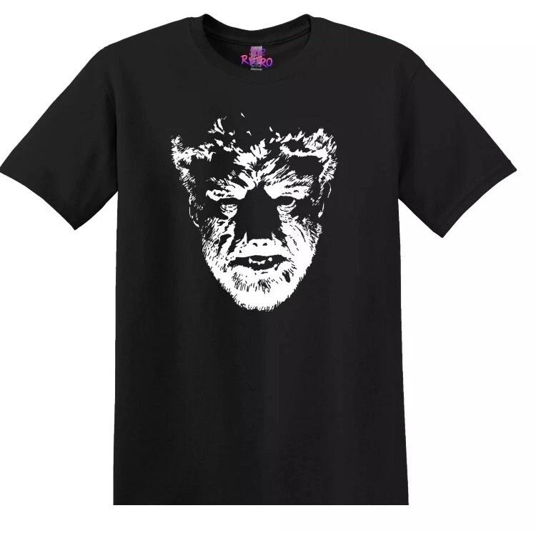 The Wolfman Horror Movie Black T-Shirt S-3XL XL