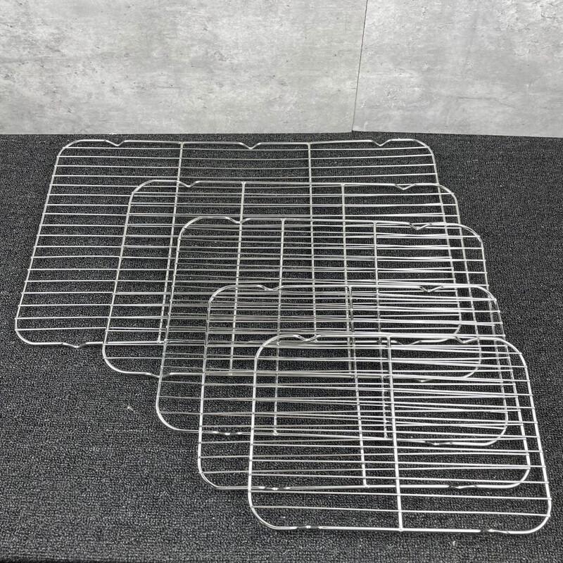 Zhi Shi Edelstahl BBQ Grillrost mit Beinen, 60x40cm