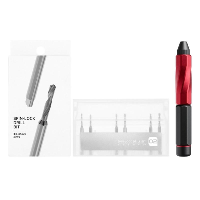 Precisions Double Bearing Hand Drill Tool For Model Making With Antislip Design And Strong Steel Bits