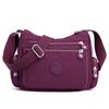 Leichte Umhängetasche für Damen mit mehreren Taschen - Oxford-Stoff Tasche für Berufstätige und Mütter mittleren Alters