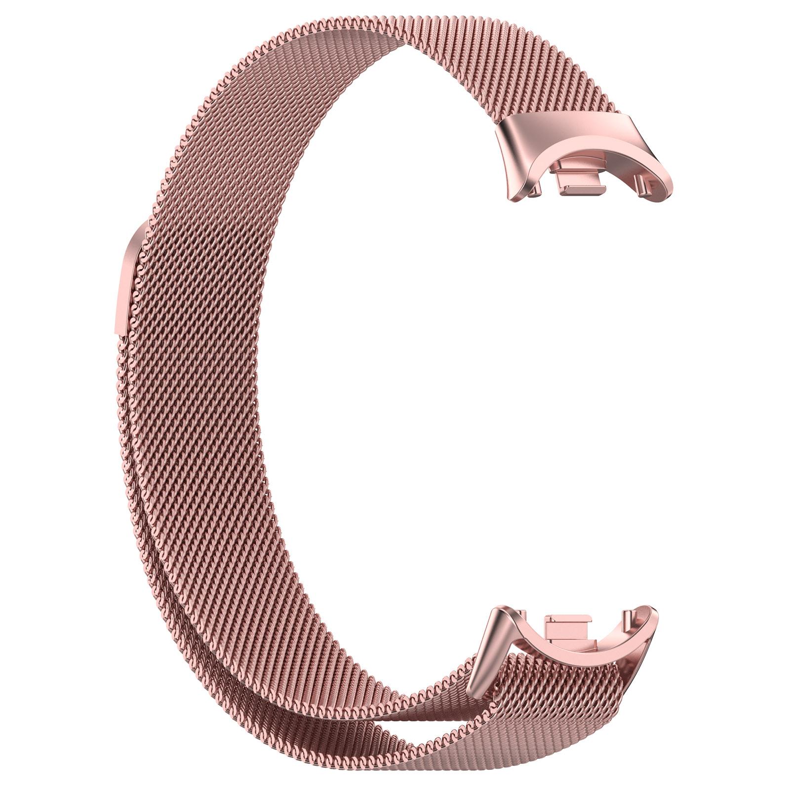 

For Xiaomi Smart Band 9 NFC/9/8 NFC/8 Metal Watch Strap Mesh Style Wrist Band Multi-Color