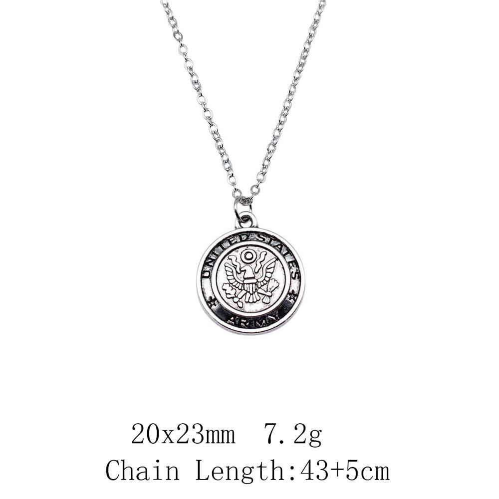 2025 Trend Chain Necklace Men Best Friendship Encouragement Tags Tarot Necklace On The Neck 43cm Chain Ornaments For Home Pendants And Necklaces