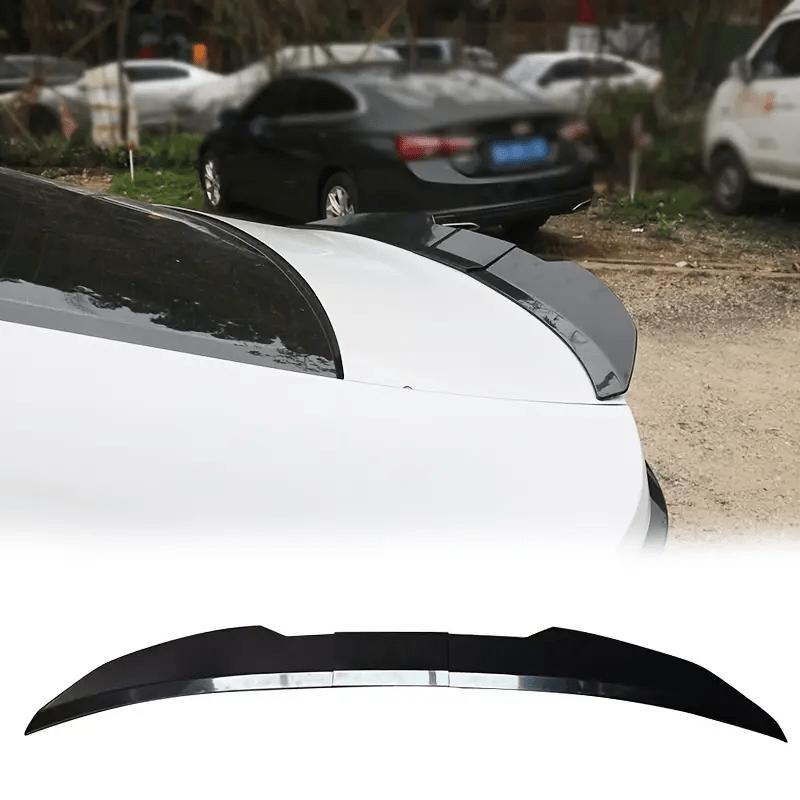 1 Set Tetto auto, ala centrale, baule, ala fissa, lama universale per auto in ABS, modifica ala posteriore, ala posteriore senza foratura