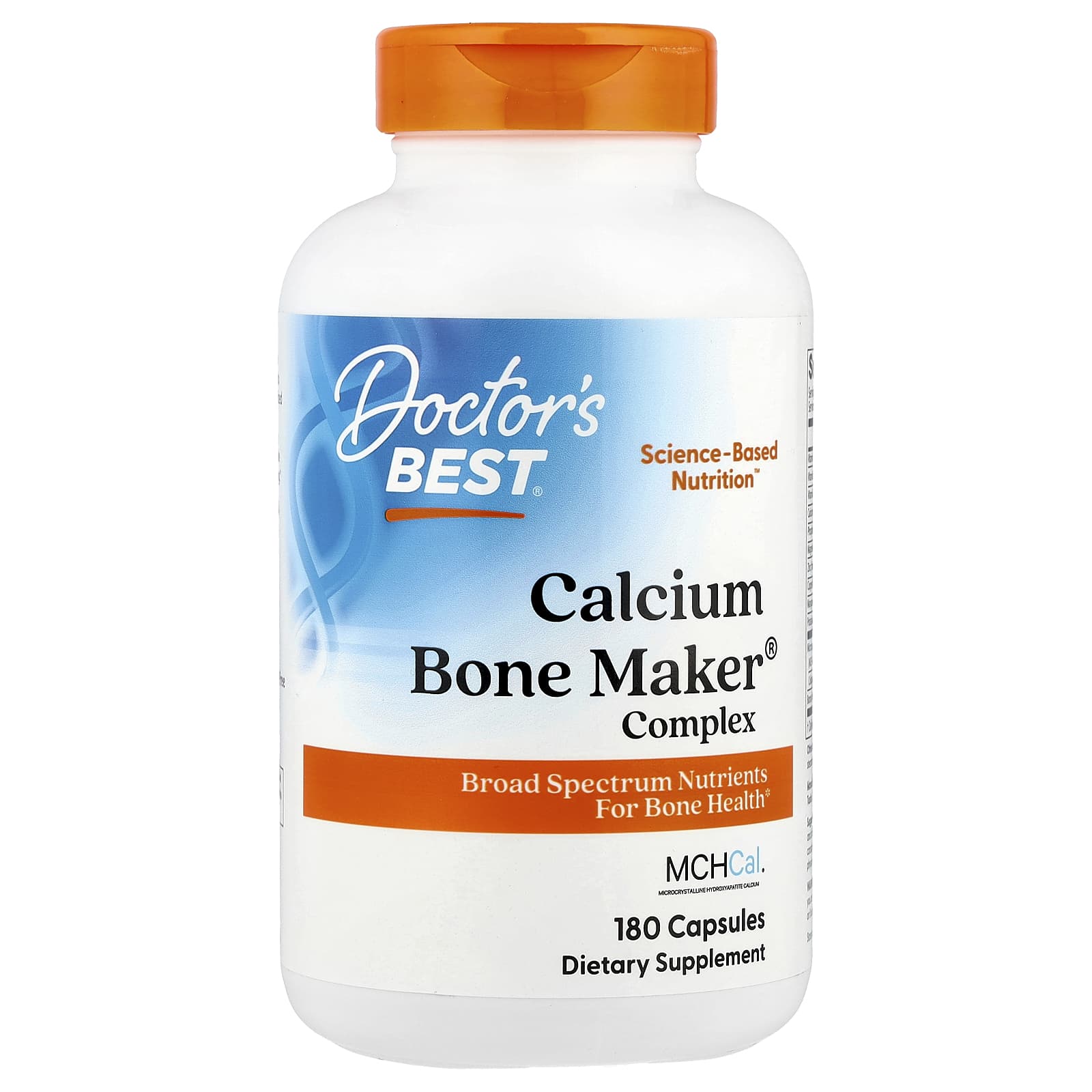 

Doctor S Best, Calcium Bone Marker® Complex, 180 Capsules