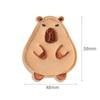 5Pcs Kapibala Capybara Embroidered Patches Applique Clothing Patch Decoration