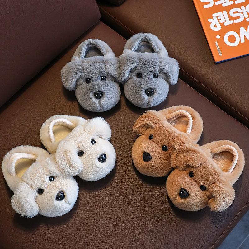Children's Slippers Boys Cute Cartoon Girls' Slippers Infants Children Autumn Winter