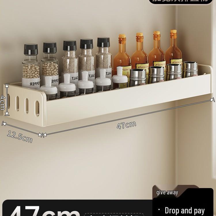 

Настенный многофункциональный набор кухонных полок для специй с банками
