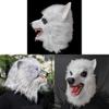 New Plush Gray Wolf Mask Halloween Party Animal Costume With Diy Fun For Cosplay Events