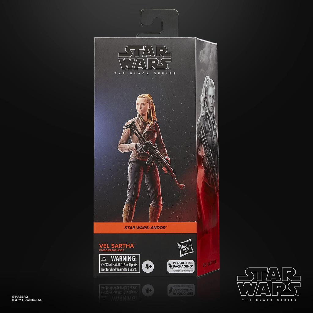 Hasbro Star Wars Black Series Vel Salsa and Cassian Andor Action Ages 4 and Authentic 6-inch (15 cm) Figures, Up, F7095,