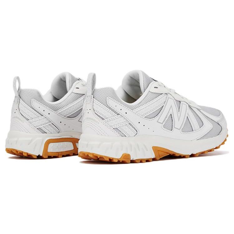 New Balance Nb 410 Series Retro Fabric Synthetic Leather Low Top Marathon Running Shoes Unisex Sneaker White MT410KF5
