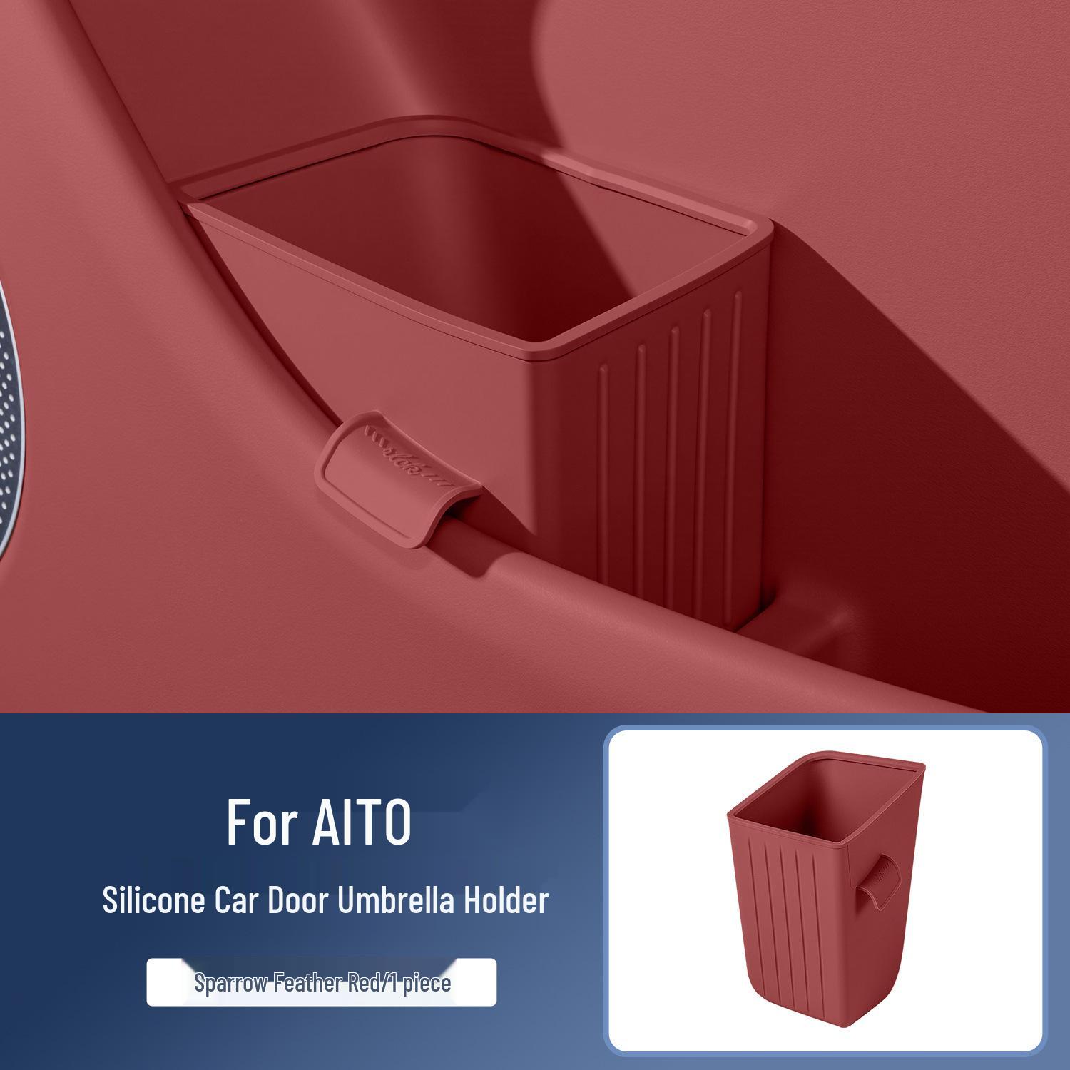 

AITO M9 M8 M7 M5 Car Door Umbrella Holder: Interior Decoration Trash Can Accessory