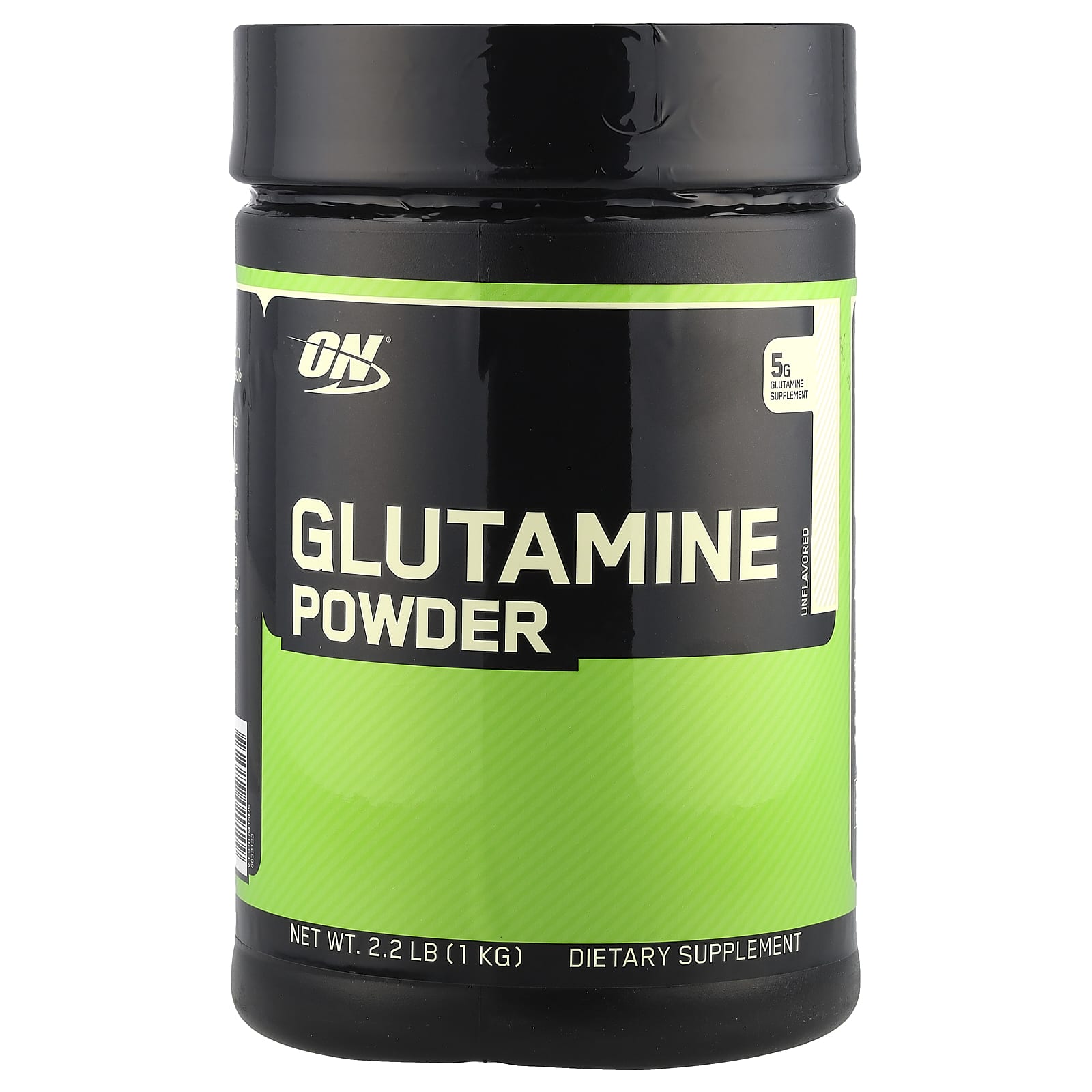 

Optimum Nutrition, Glutamine Powder, Unflavored, 2.2 lbs (1 kg)