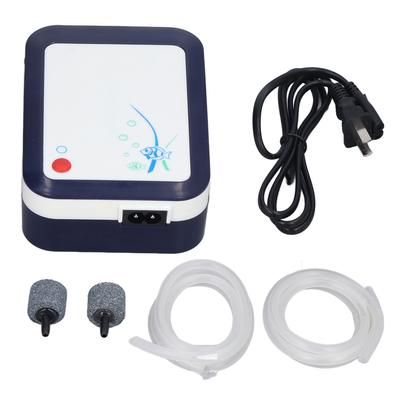 SB?3000 2.8W Fish Tank Oxygen Pump AC DC Dual Use Aquarium Double Hole Mini Air Pump CN