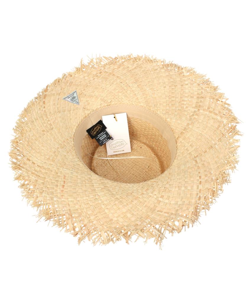 Yunibeosyeolkemiseuteuli Soft Natural Raffia Home Panama Hat Panama Hat