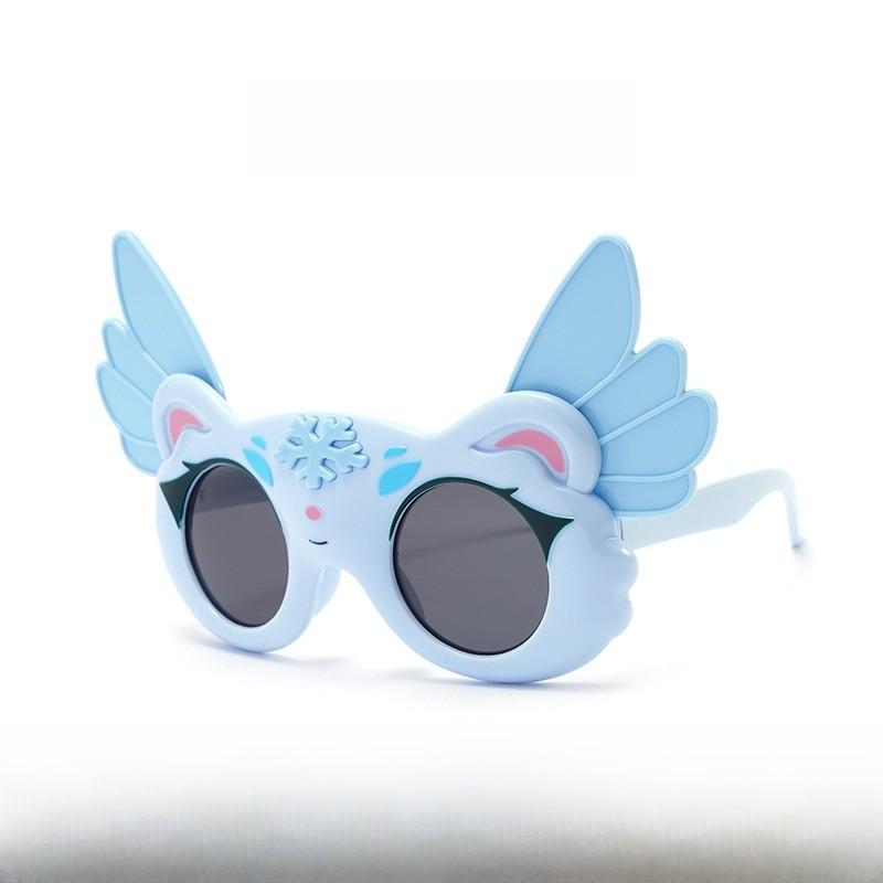 Kids Polarized Sunglasses With Flexible Wings Uv400 For Outdoor Play And Fashion