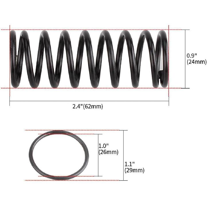 PALUMMA Brake Pedal Throttle Clutch Pedal Spring Kit for Logitech G27 G29 G920 G923