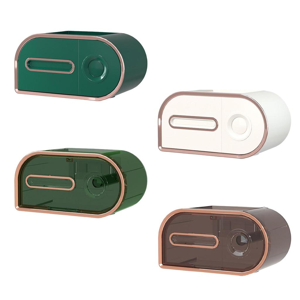 Tissue Box Napkin Holder Case Pumping Paper Decoration for Restaurant