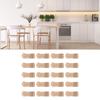 Chair Leg Floor  ors, 20PCS Furniture Leg Socks Chair Leg Covers Chair Foot Covers Acrylic Silicone Double Layer Elastic Chair Leg Covers for H