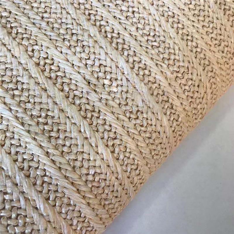 90x140cm Eco-Friendly PP Raffia Woven Fabric