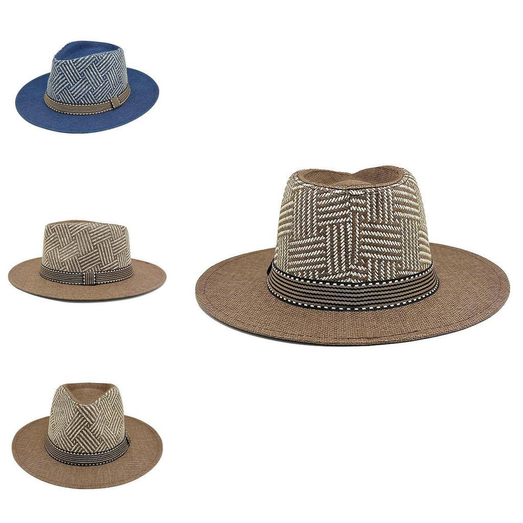 Fashion Casual Straw Hat For Men Women Sunshade And Ventilation Perfect For Summer