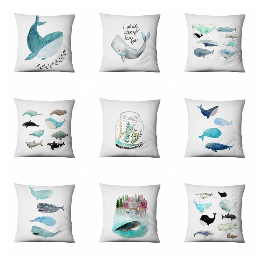 whale pillowcase