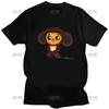 Russian Cartoon Cheburashka Soviet Gena Cheburashka Tshirt Graphic Women Fashion Summer Unisex Clothing Kawaii Harajuku T Shirt