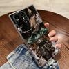 Japanese Anime Attack On Titan Phone Case For Samsung S26 S25 S24 Ultra S23 Fe S22 S20 S21 Plus Plus 5G Fe Transparent Cover