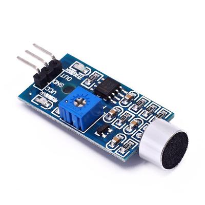 3kolíkový modul snímače hlasové detekce zvuku Inteligentní chytrý robot Helikoptéra Letadlo Boart Auto pro kutilskou sadu arduino