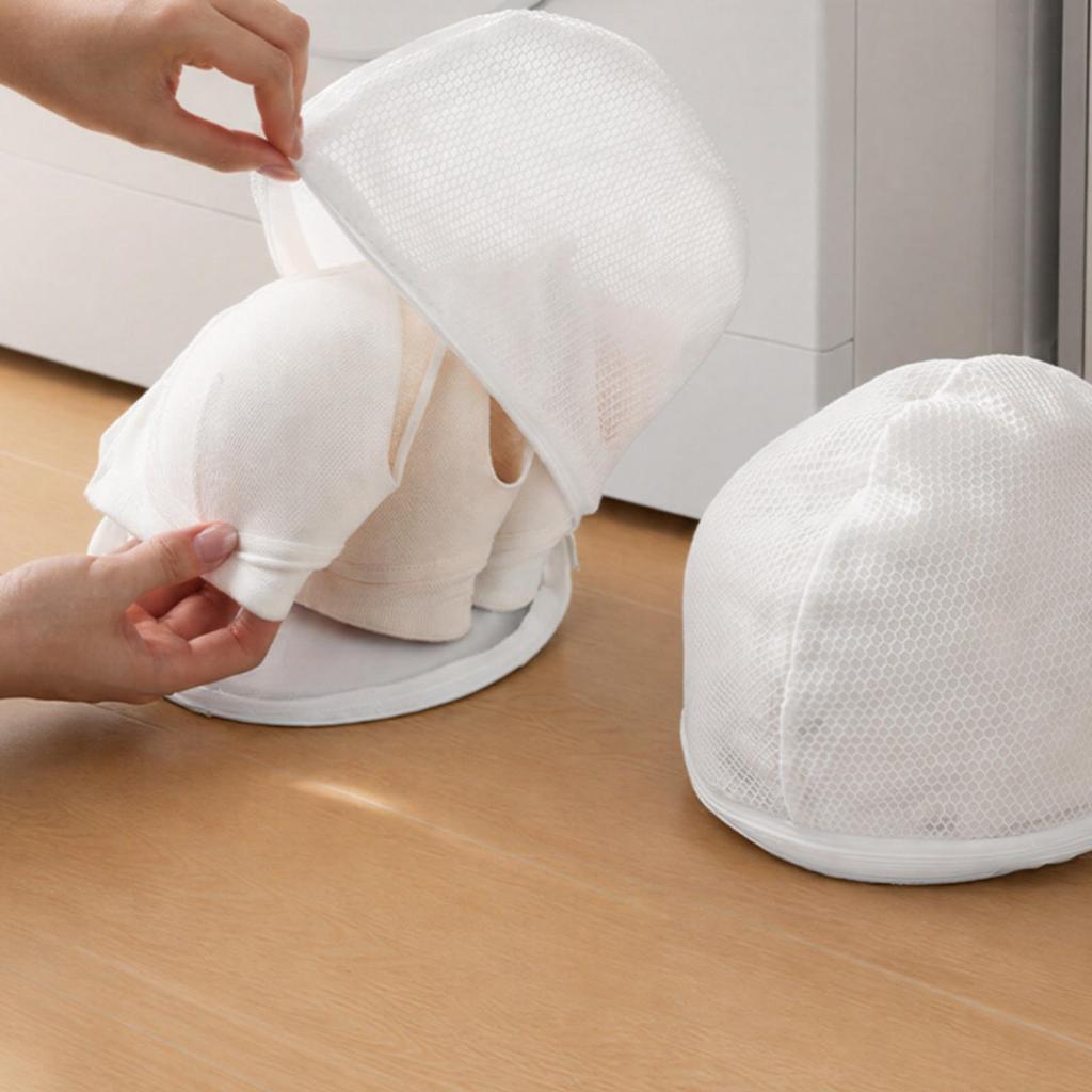 Bra Wash Bag Compact Underwear Washing with Foam Support Shape-Retaining