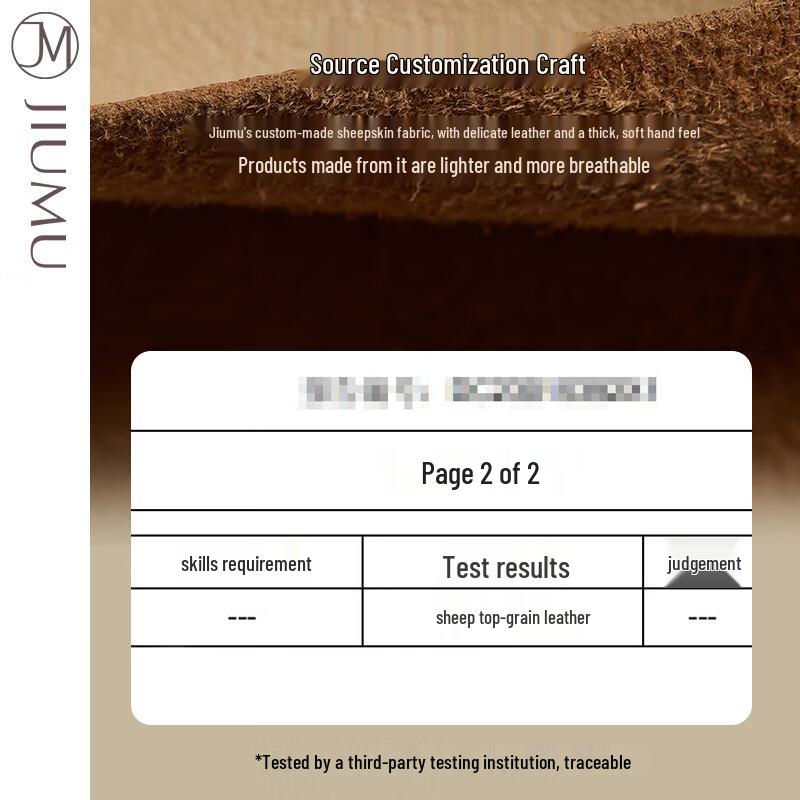 JIUMU Men's Thermal Cycling Leather Gloves