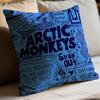 A-Arctic M-Monkeys Band Kissenbezug Dekokissenbezug Nordischer Vintage-Stil Kissenbezüge Zuhause Wohnzimmer Sofa Couch Sitz
