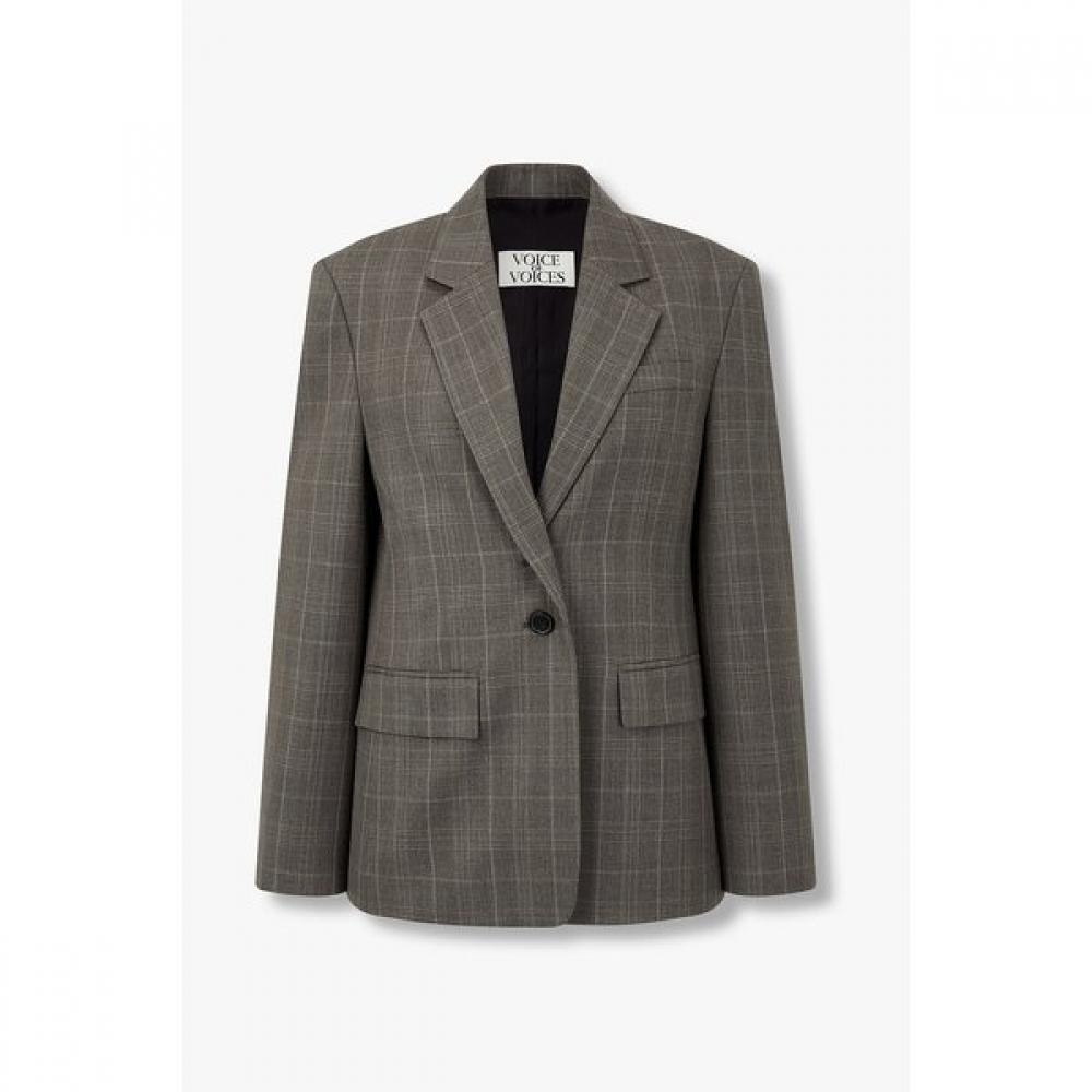 

Vov Wool Check Tailored Jacket 7116110202 60 (brown)/S(55)