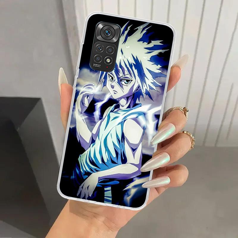 Hunter HXH Killua Phone Case for Xiaomi Redmi Note 15 14 14S 13 12S 12 Pro 11S 11 Plus 11T 11E 10S Soft Funda Print Shell Redmi