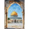Islamic Mosque Kaaba Canvas Poster Watercolor Muslim Scripture Canvas Paint Print Modern Picture Living Room Home Decor Cuadros