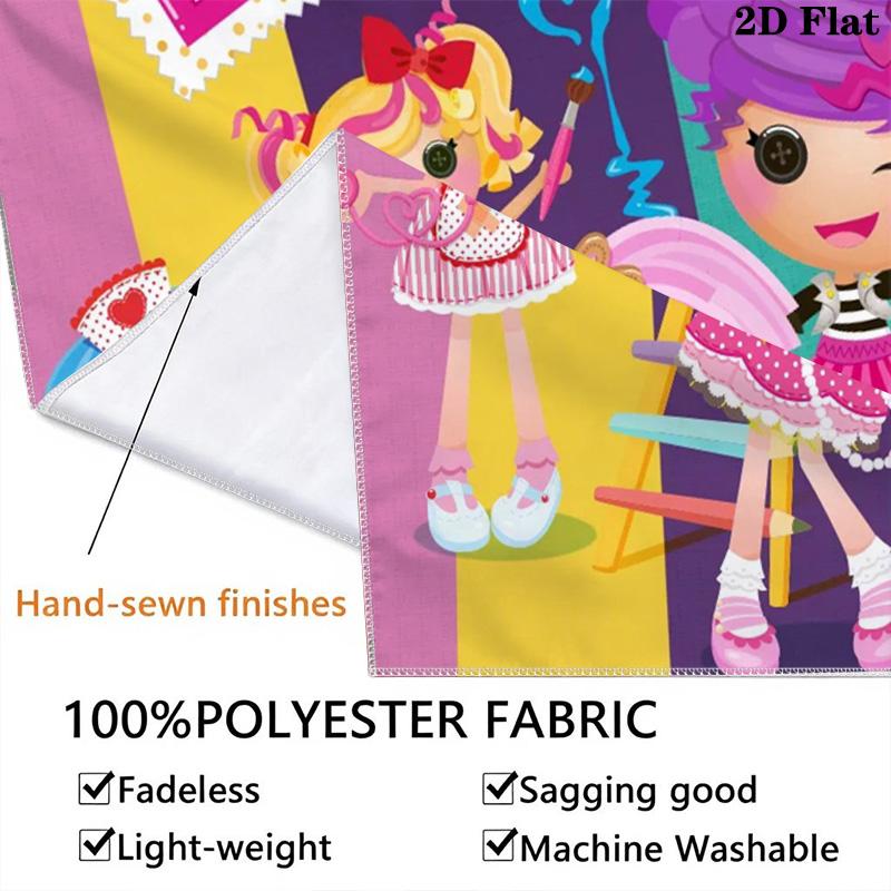 Lalaloopsy Pattern Home Decor Tapestry, Wall Hanging, Decorative RV Wall Cloth.XGT0914016