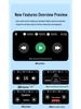 ANC Wireless Headphones with LED Smart Screen and Multifunctional Bluetooth In-Ear Design