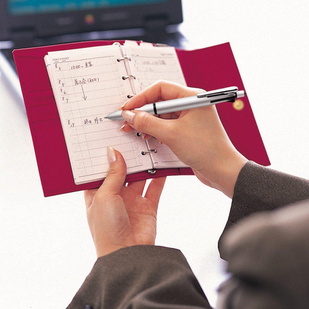 Zebra Multi-Function Oil-Based Ballpoint Pen, Clip-On, Multi 2000 (Blue) B4SA4-BL