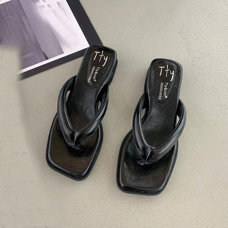 

Fashion Fashion Summer Beach Flip flops Women Flats Slides Slippers Shoes Luxury Female Flats Slippers Sandals Shoes For Ladies 35 чёрный