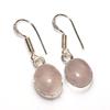 Outstanding Rose Quartz 925 Silver Plated Earrings 1.4" Bridesmaid Gift Y1Q83