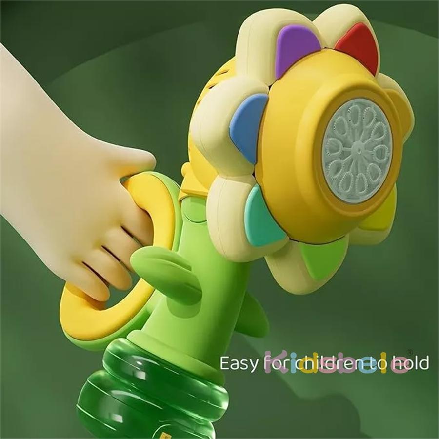 Automatic Bubble Machine  Dancing Flower Bubble Machine For Kid Party Bubble Maker For Bath Picnic For Boy Girls
