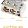 battery terminal connector positive and negative pole heavy-duty automobile 1 Pair 0/2/4/8/10 battery terminal top post