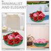 8Pcs Flower Arrangement Fixing Tray Plastic Flower Mud Holder for Foam Arrangements Sturdy Decorative Landscape Tool
